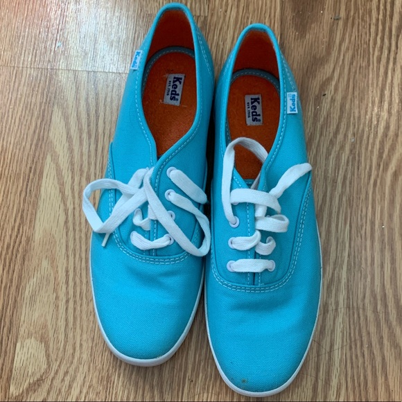 turquoise keds